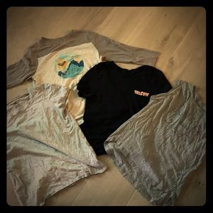 Skater surfer girl tee lot youth Lg